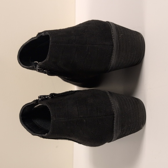 Dr. Scholl's Brendel Ankle Bootie Memory Foam Side Zip Boots Black 9M - Picture 2 of 13